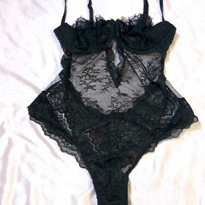 Victoria secret lace bodysuit size small Never worn